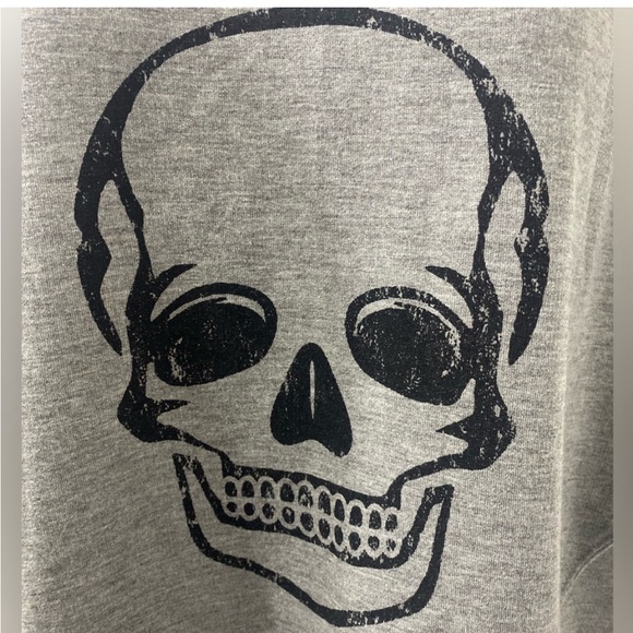 C&C California Halloween Skull Graphic Lightweight Sweatshirt - Picture 4 of 6